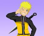 Naruto puošniai apsirengti