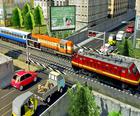Modern Simulator De Conducere A Trenului: City Jocuri Trenuri