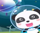 Dieťa Panda Hore