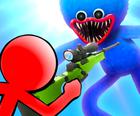 Stickman vs Huggy Wuggy