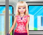 Barbie sul treno