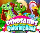 Boyayıcı Kitab Dinosaurs