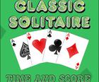 Classic Solitaire: Time and Score
