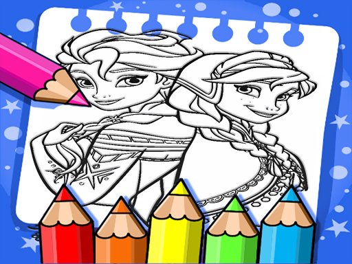 Pelaa Frozen Coloring Book · online-peliä - FreeGamesBoom