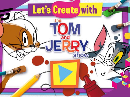 Lets Create with Tom and Jerry - Play Online Game on FreeGamesBoom