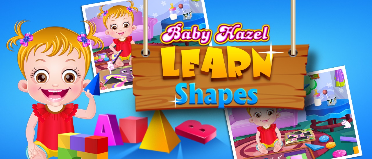 Shapes играть. Игры Baby Hazel learns Shapes. Baby Hazel learns Shapes.