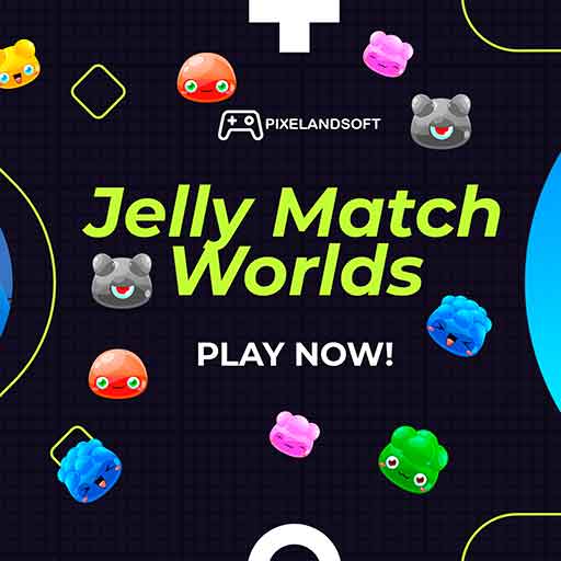 Match the worlds. Jelly Player.