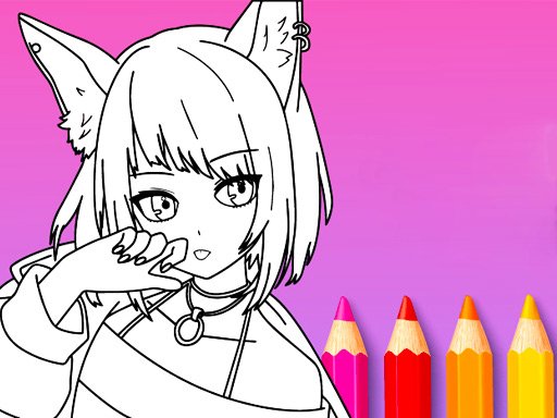 ゲーム Anime Manga Coloring Book ·アニメ漫画塗り絵 オンラインゲームをプレイ - FreeGamesBoom