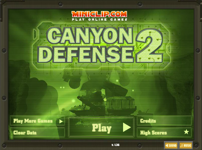 Canyon Defense 2 Swf