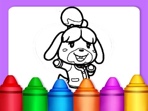Pelaa Animal Crossing Coloring Pages · online-peliä - FreeGamesBoom