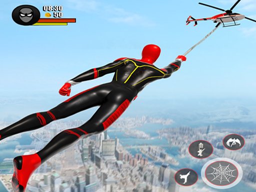 Spiderman Rope Hero 3D - Play Online Game on FreeGamesBoom