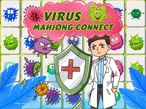 Pelaa Virus Mahjong Connection · online-peliä - FreeGamesBoom