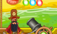 Игра в шары пираты. Pirate Bubble Math game.