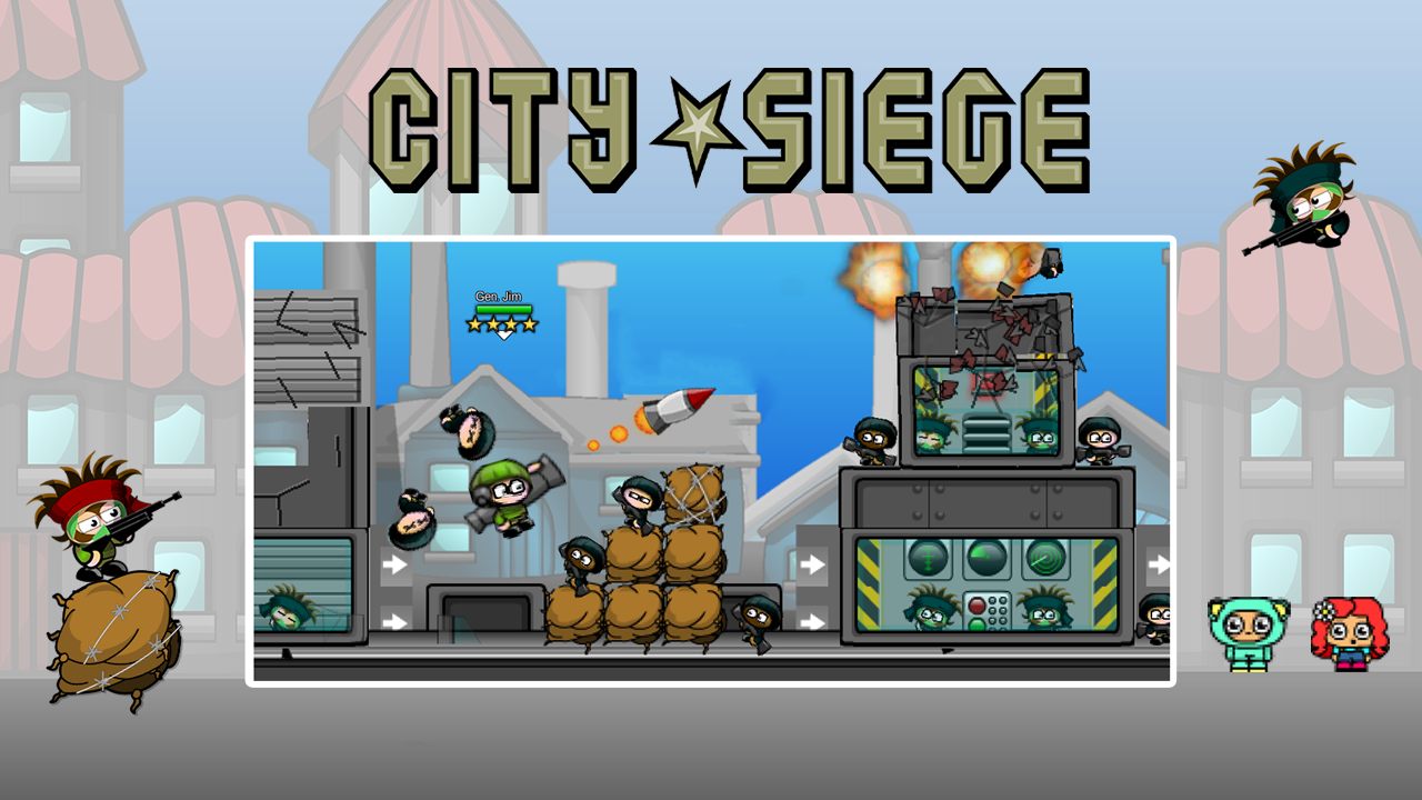 Игра Осада города (City Siege) - играть онлайн бесплатно на FreeGamesBoom