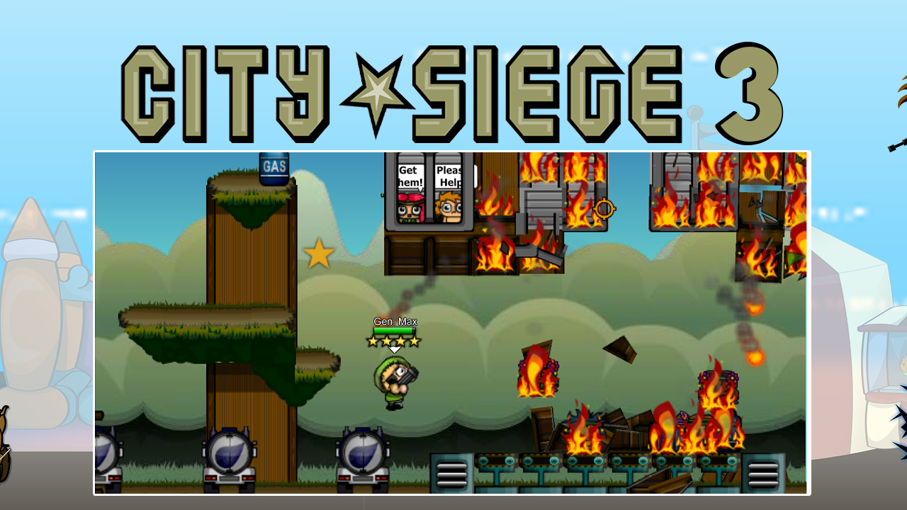 Игры осада 3 осада. City Siege.