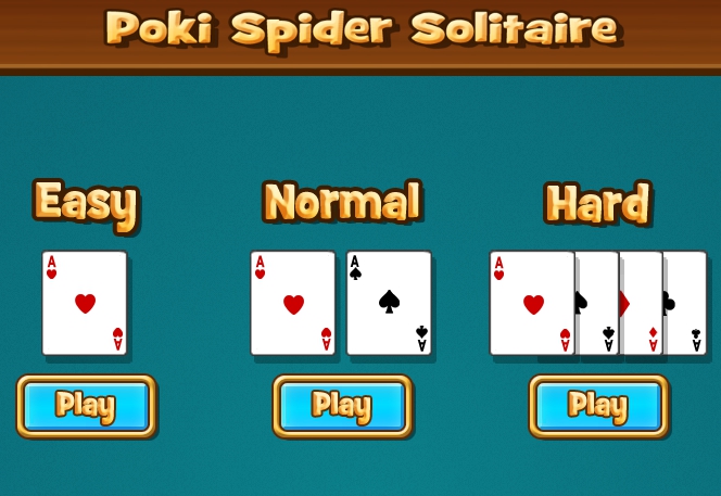 2 Suits Spider Solitaire - Jouez à 2 Suits Spider Solitaire sur Poki